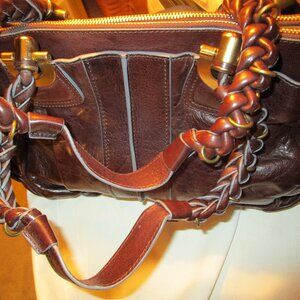 Chloe Heloise Large Brown Travel Tote